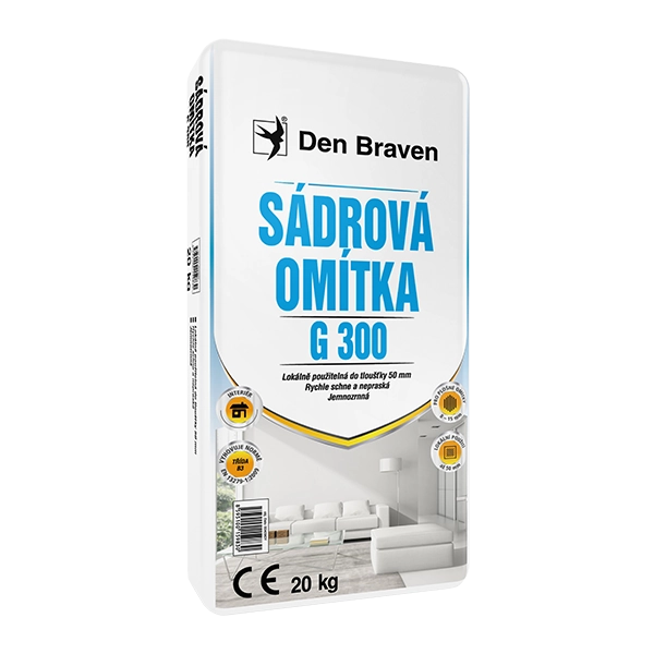 Sádrová omítka G300