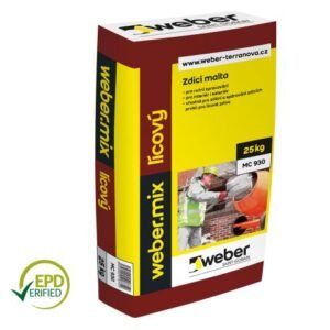 Lícová malta Weber