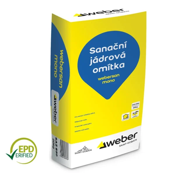 Sanační jádrová omítka