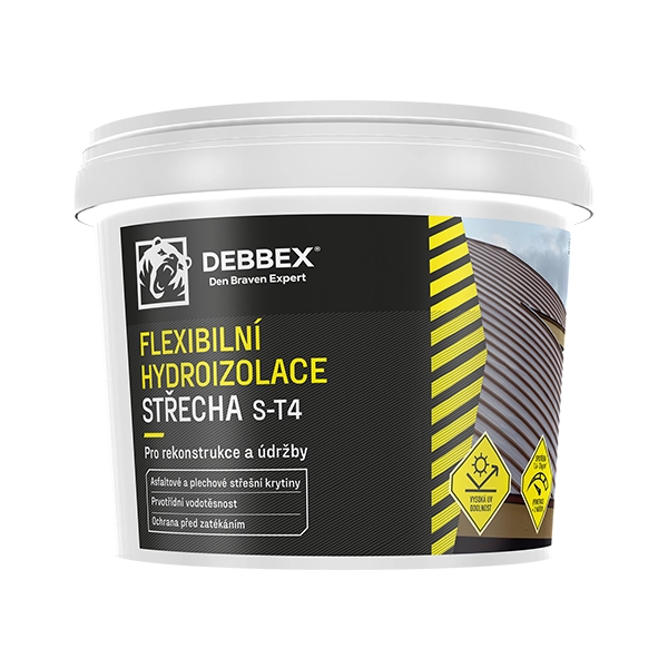 Flexibilní hydroizolace STŘECHA S-T4 5kg