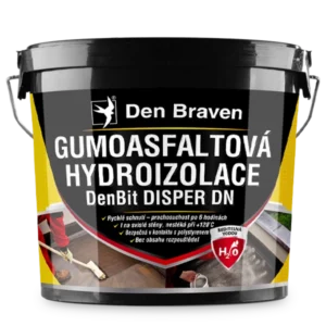 DenBit DISPER DN – Gumoasfaltová hydroizolace