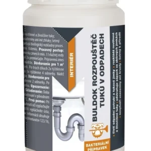 Buldok rozpouštěč tuků v odpadech 1kg