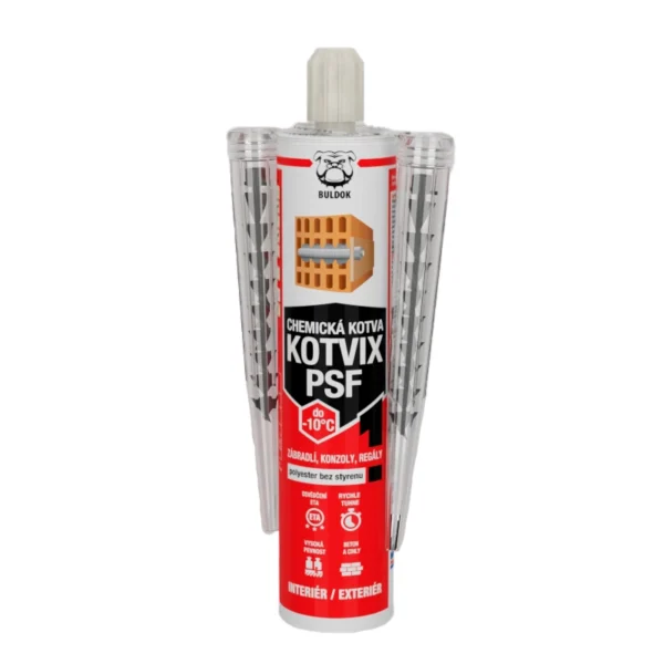 KOTVIX PSF chemická kotva polyester bez styrenu 300ml