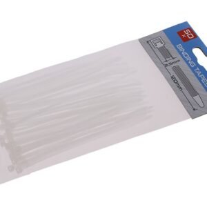 Pásky vázací 120x2.5mm 50ks bílá