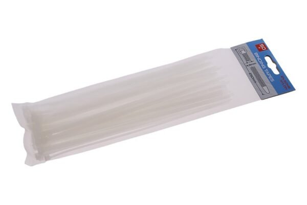 250 Pásky vázací 250x4.8mm 50ks bílá