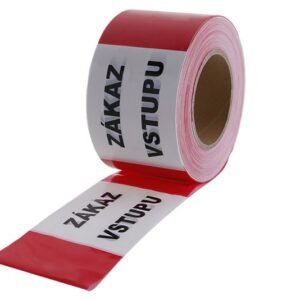 Páska varovací 80mmx250m ZÁKAZ VSTUPU