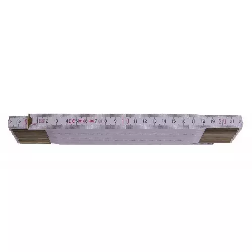 Metr-skladaci-dreveny-PROFI-CE-bily-2-m_0z Metr skládací dřevěný PROFI, bílý, 2 m