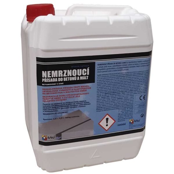 44u Nemrznoucí přísada do betonů a malt