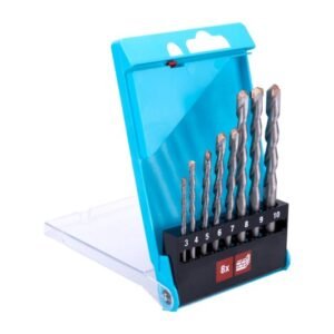 Sada vidiových vrtáků WESTBERG 8ks 3-10mm,PVC